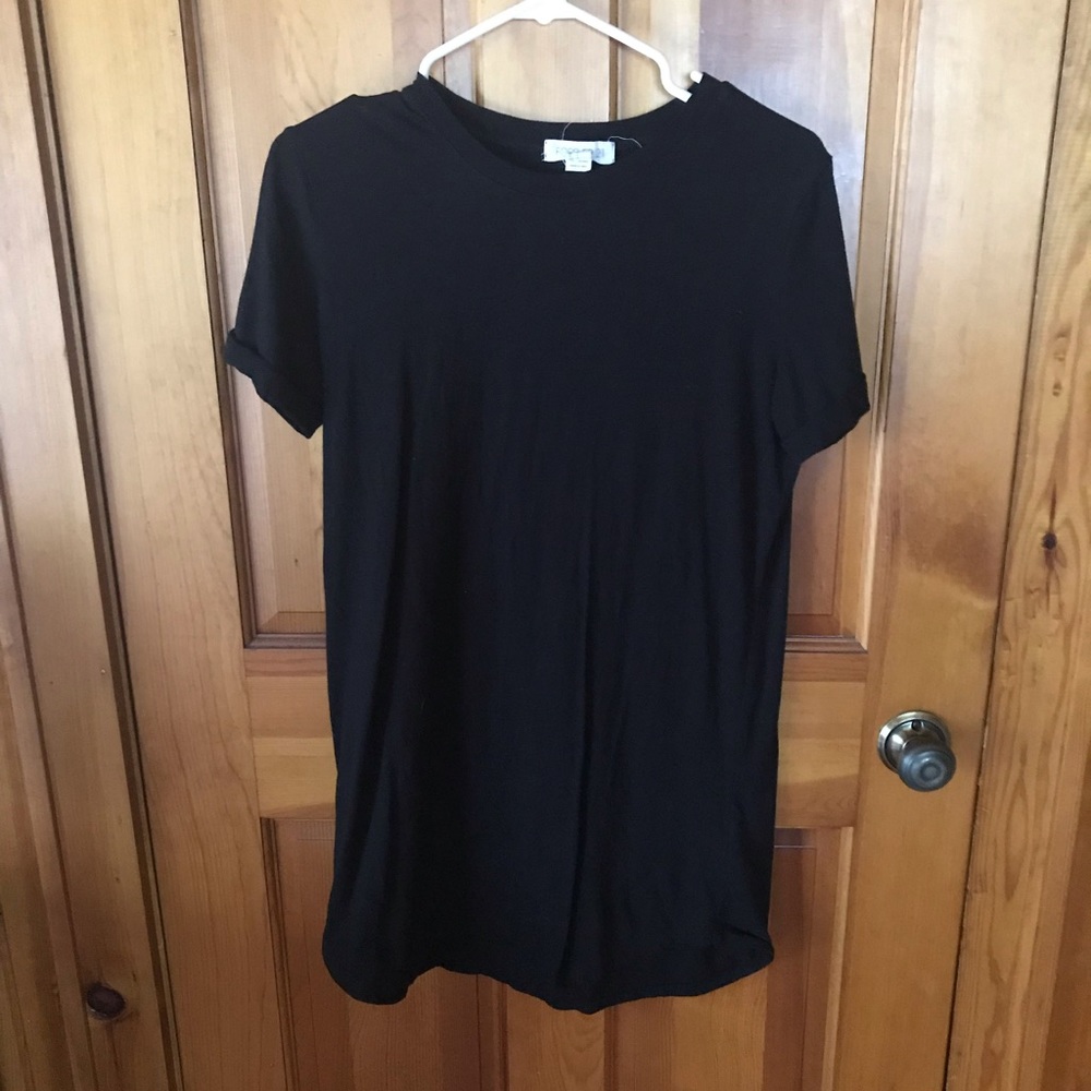 Black T-Shirt Dress